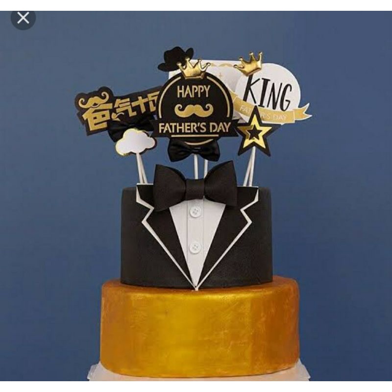 topper kue tart/bucket/ snack tart