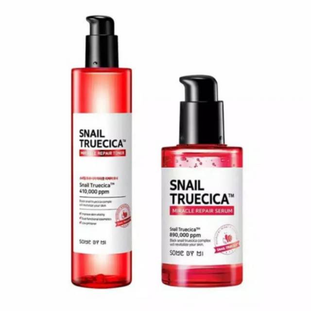 [PAKET BUNDLING] SOMEBYMI SNAIL TRUECICA TONER 135ML + SERUM 50ML