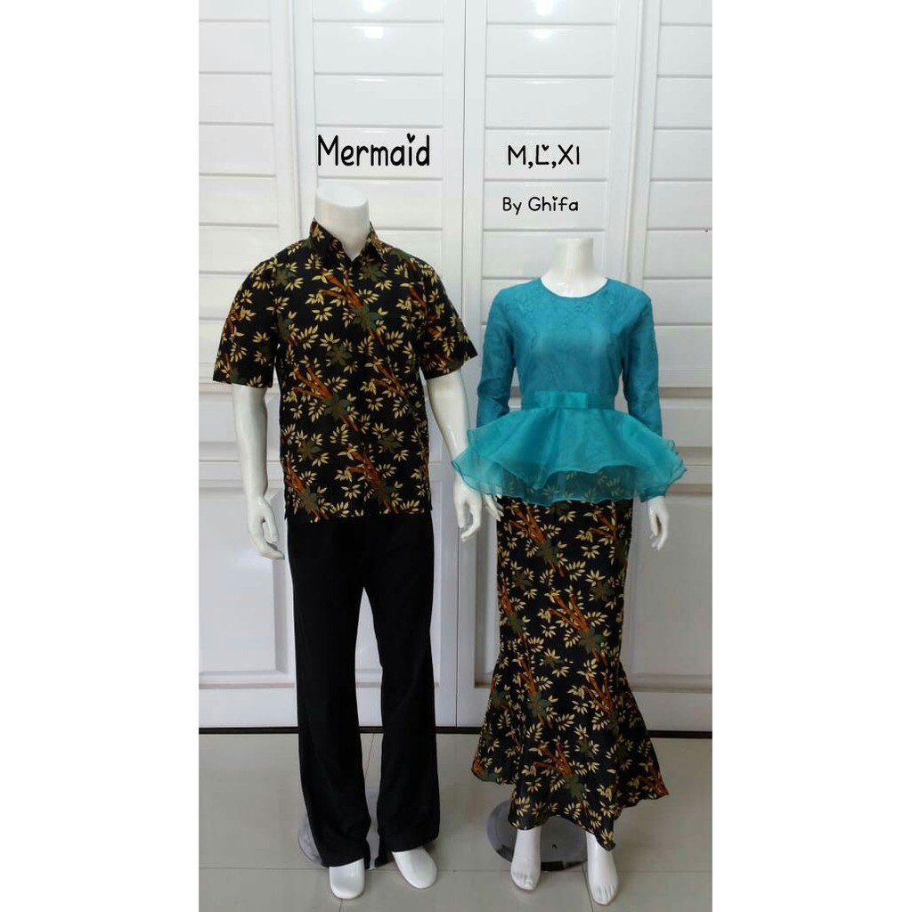 GROSIR BATIK COUPLE MERMAID