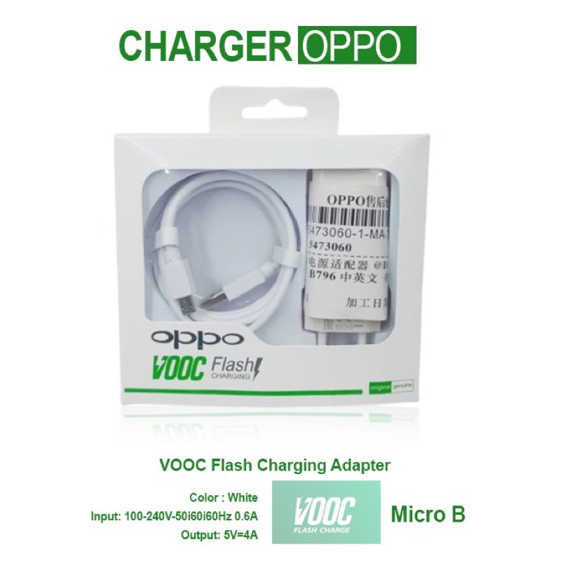 CHARGERUNTUK SEMUA TYPE  HP OPPO A16 MICRO A52 TYPE C SUPER VOOC FLASH CHARGER