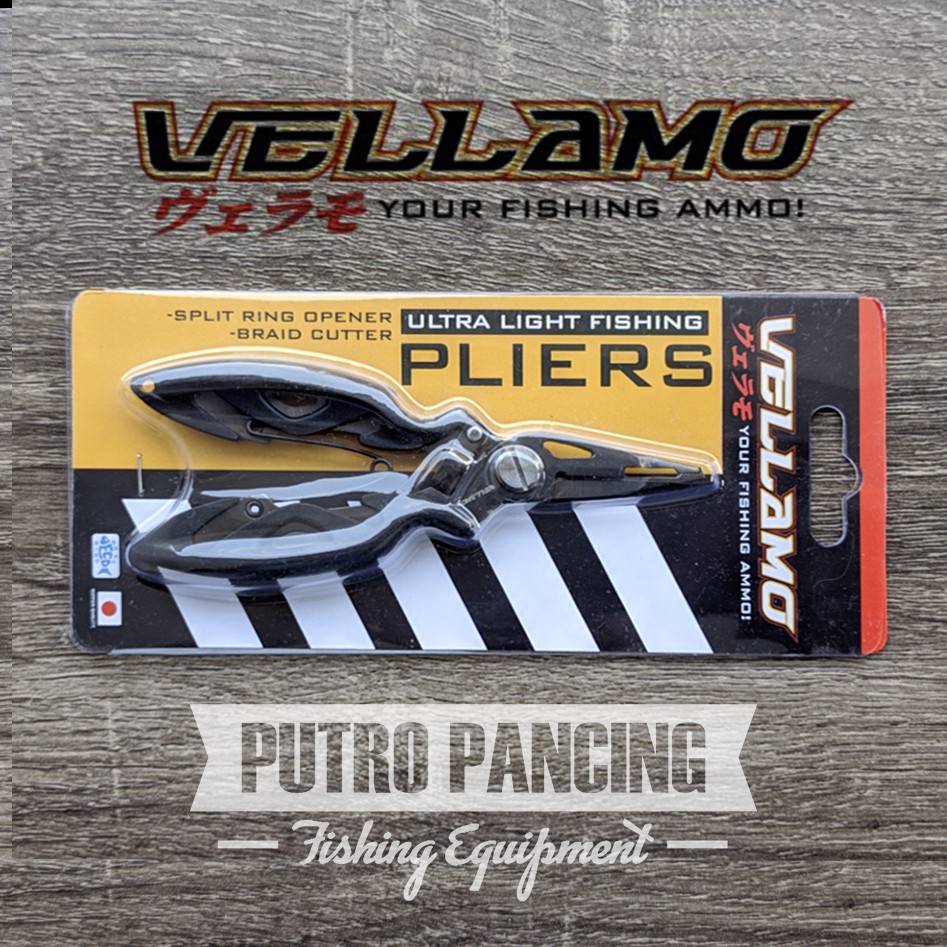 Aksesoris Micro pliers Vellamo Tang split ring pancing + potong senar