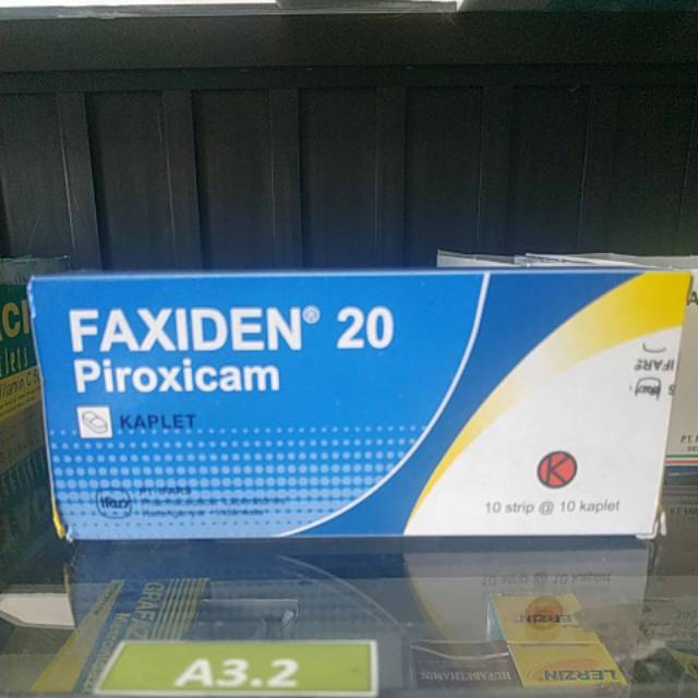 Faxiden 20 Mg 100 Kaplet 1 Box Shopee Indonesia