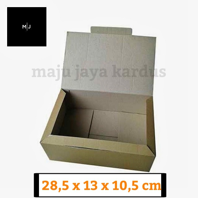 

Pelangi-1 PCS Kardus Polos Karton Kotak Packing Sepatu Aksesoris Polos Ukuran 28,5x13x10,5 CM