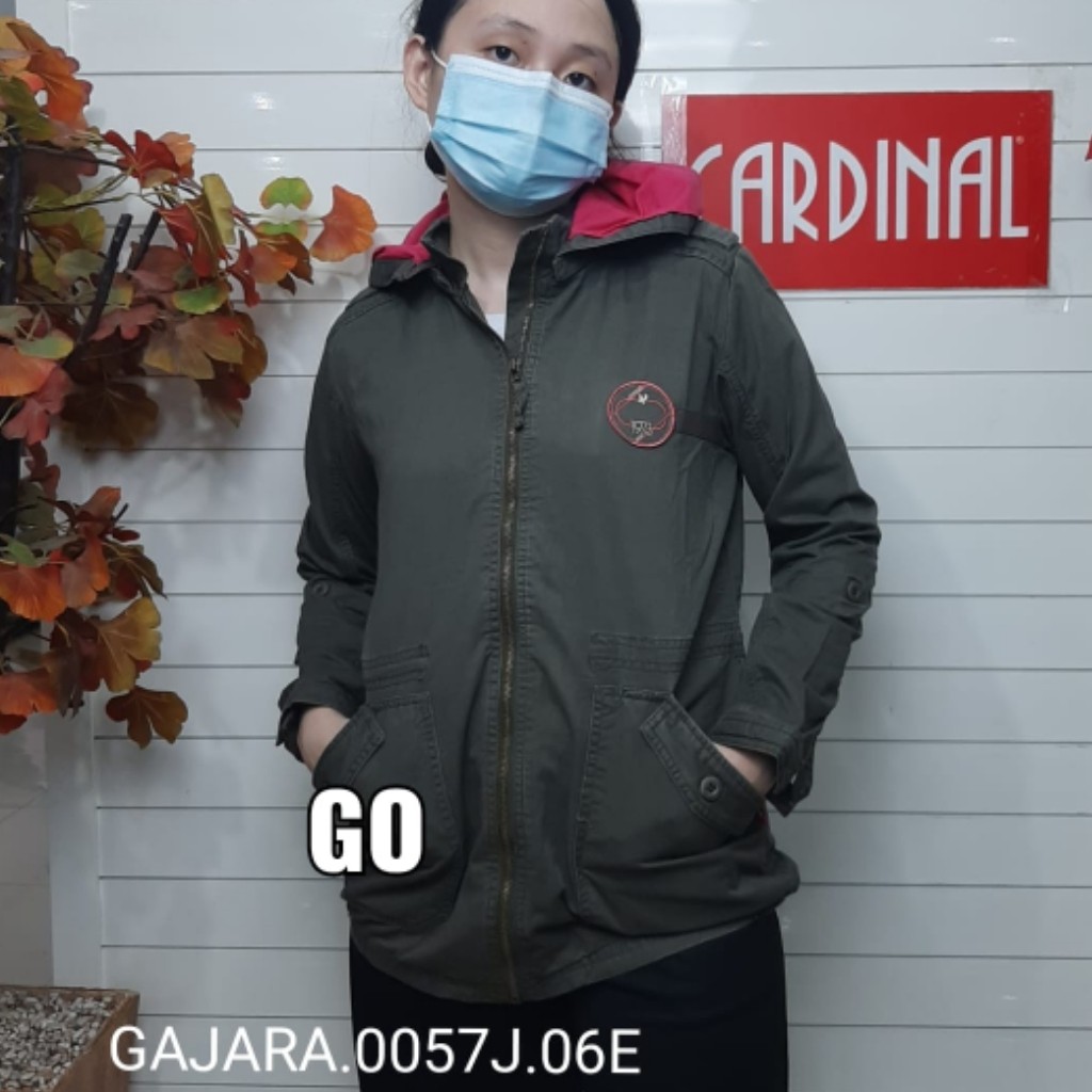 gof CARDINAL GIRL JAKET Pakaian Wanita Outerwear Sweater Jaket Perempuan Cardinal Original