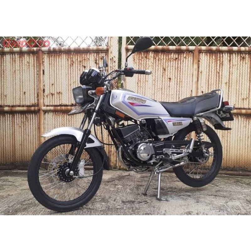 (BISA COD) Striping RX king 2001Sticker Lis Stiker Standar Ori Yamaha RX-King 2001 Hitam hijau Silve