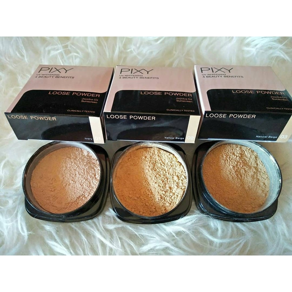 Pixy UV Whitening Loose Powder (4 Beauty Benefit)