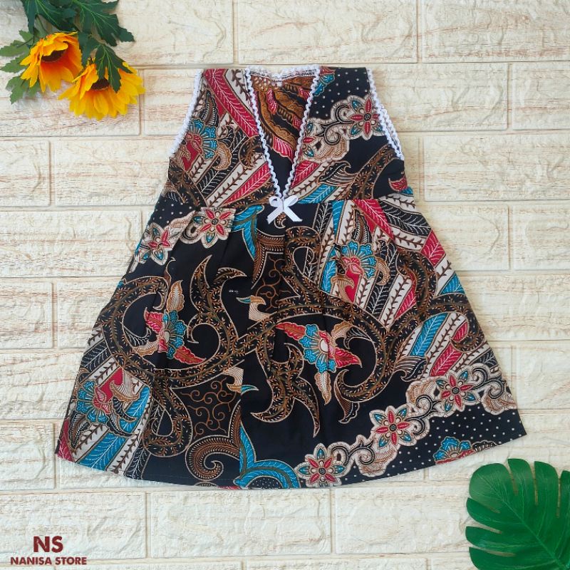 DRESS CIPIR dress batik anak perempuan dress renda ve anak grosir baju anak