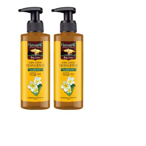 ❈ Herborist Body Lotion Frangipani 145ml (Paket 2 Pcs) ✹