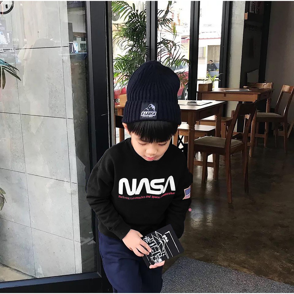 BS//COD//BAJU KAOS ANAK ANAK NASA TANGAN PANJANG GOOD QUALITY