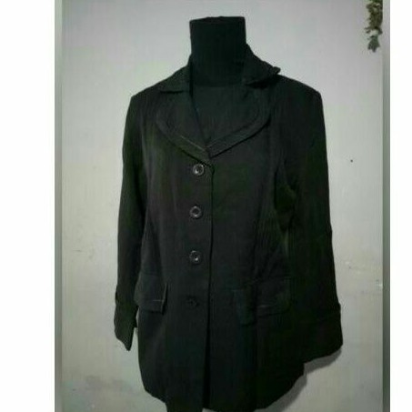 blazer kantor wanita second 1set