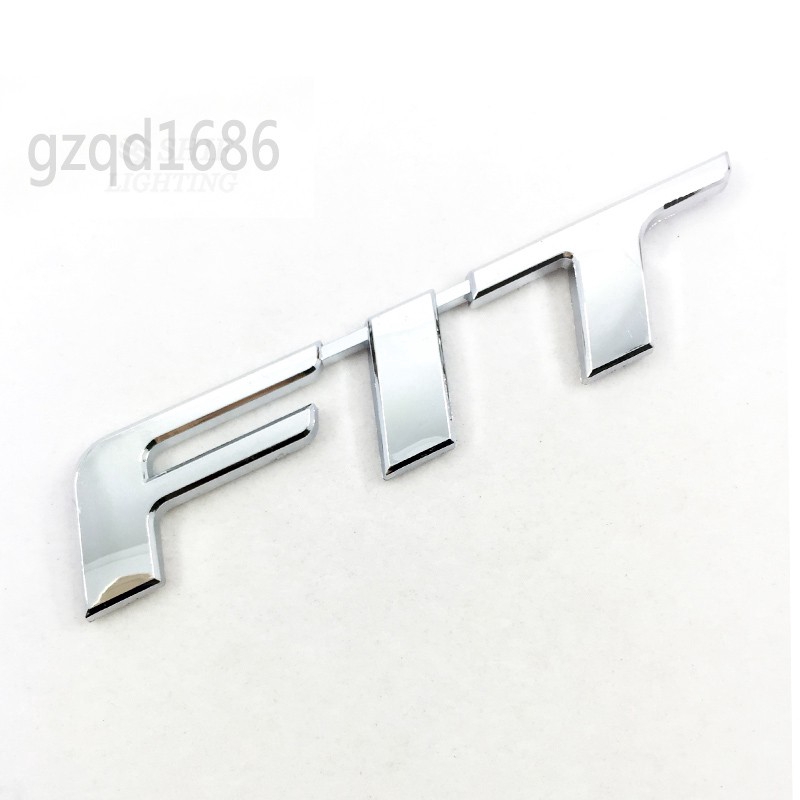 1pc Stiker Emblem Logo Tulisan Fit Bahan Abs Krom Untuk Bagasi Belakang Mobil Honda Jazz