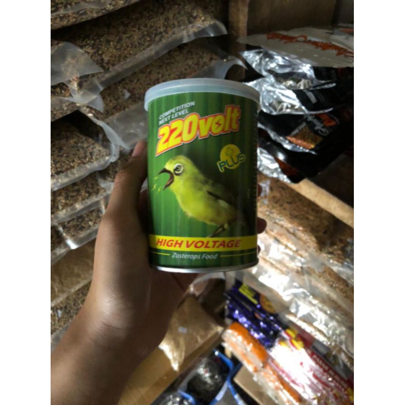 220 VOLT PAKAN BURUNG PLECI ORIENTAL WHITE EYE ORIGINAL