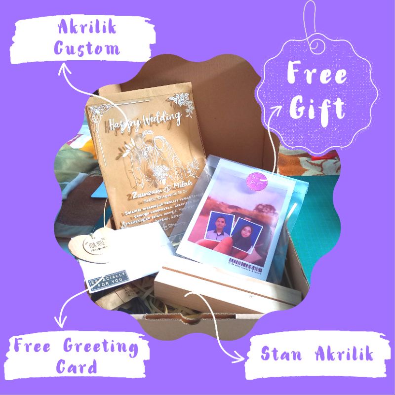 

HAMPERS AKRILIK CUSTOM MURAH A5 | A6