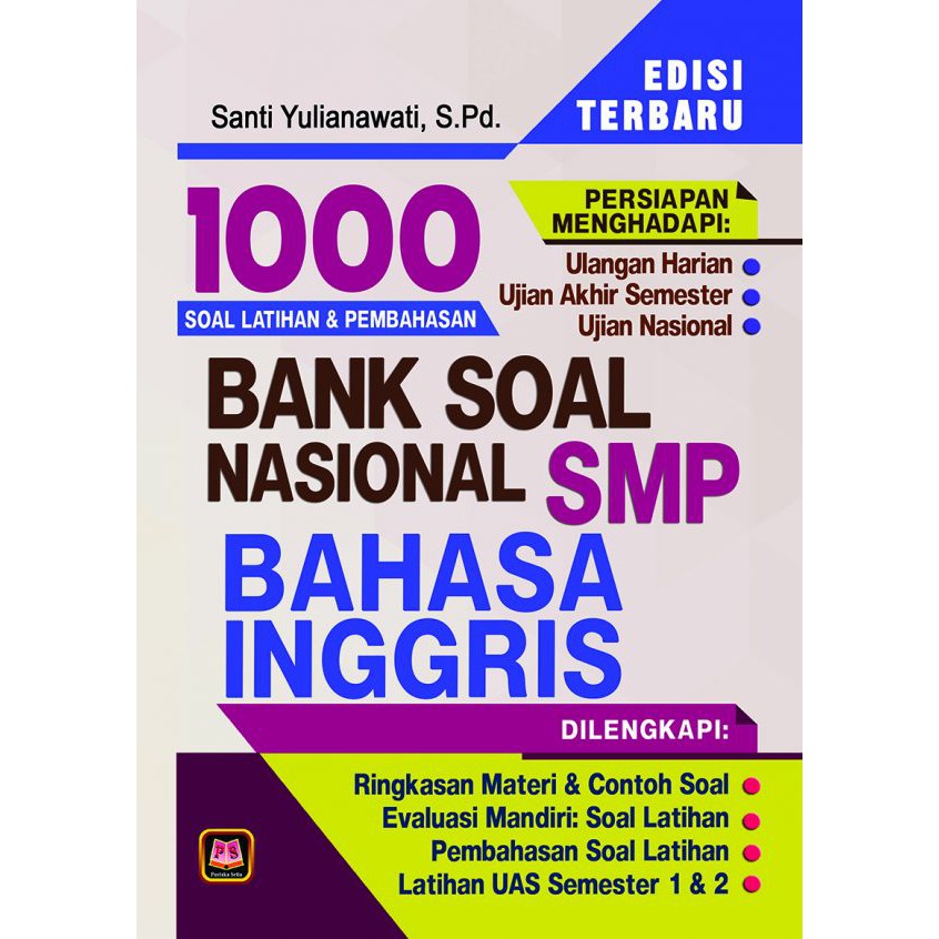  BANK  SOAL  NASIONAL SMP BAHASA  INGGRIS  1000 Soal  Latihan 