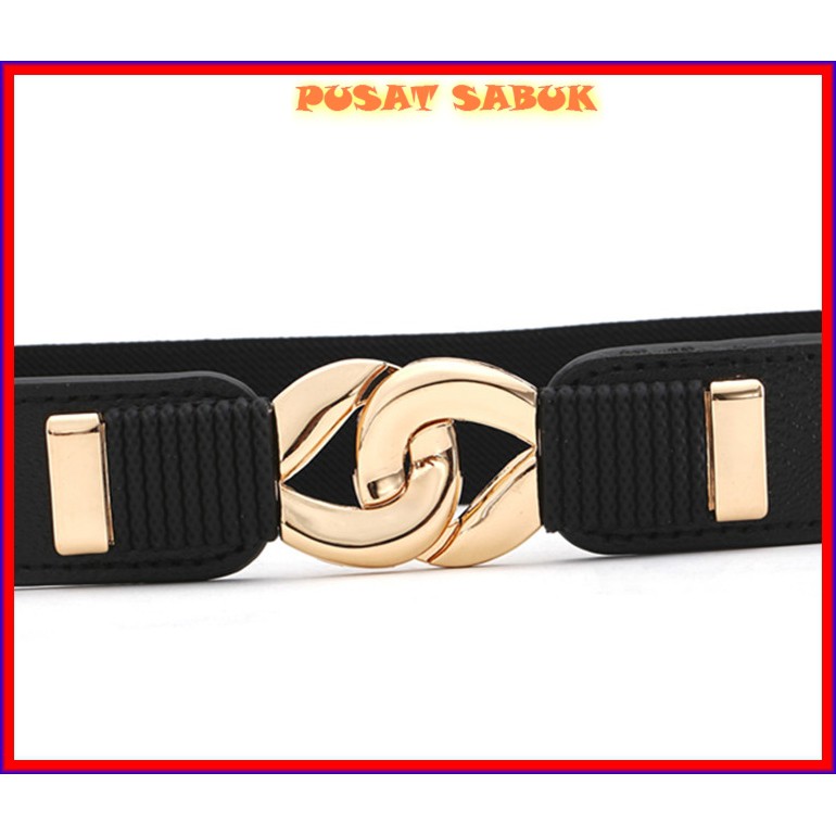 Belt Ikat Pinggang Wanita Gesper Cewek Fashion Obi Murah Sabuk Oby Karet Korea Cantik Grosir import