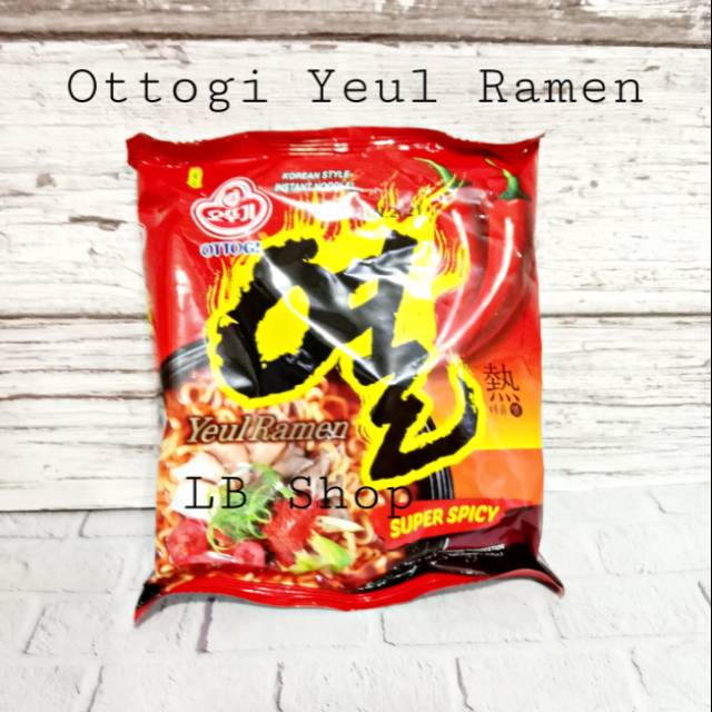 Ottogi Yeul Ramen (ramen pedas Korea) BPOM RI