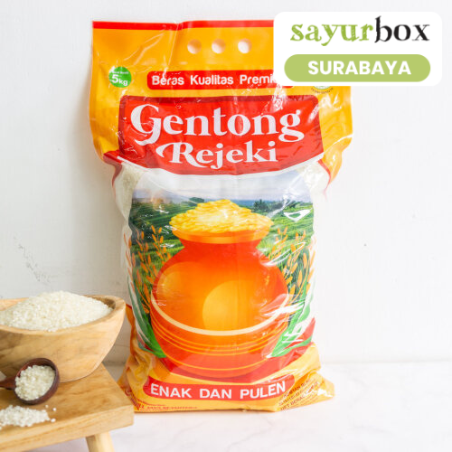 

Gentong Rejeki Beras Premium 5 kg (Sayurbox) - SURABAYA