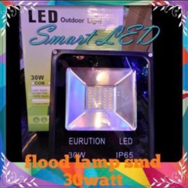 Lampu sorot led RGB 30 watt 30w waterproof led sorot 30 watt warna warni