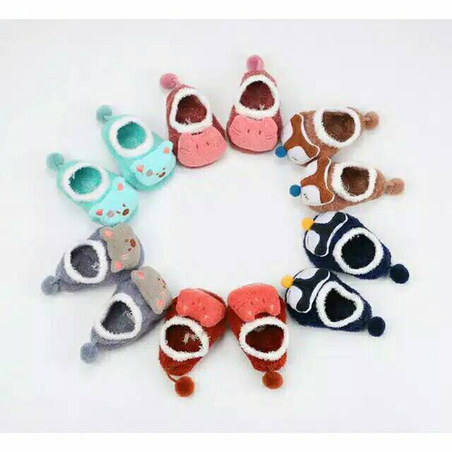 Kaos Kaki KOREA Bayi/ Kk Bulu Fleece Bayi 0-12 bulan