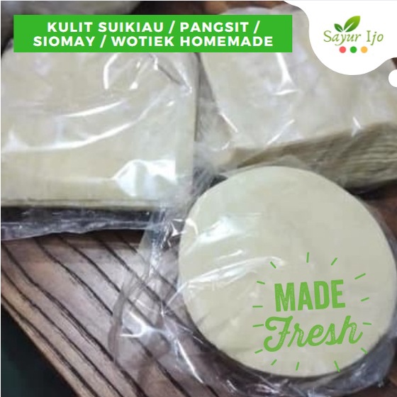 

Kulit Suikiau / PACK Fresh Homemade Pangsit / Siomay / Wotiek Kuotie