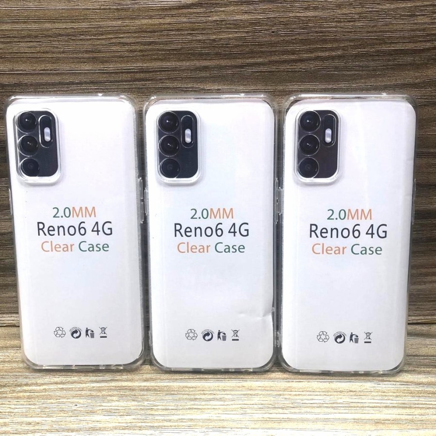 CASE OPPO RENO 6 4G CLEAR CASE TPU TRANPARANS HIGH QUALYTY SOFTCASE FOR OPPO RENO 6 4G