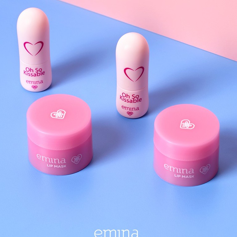 ⭐️ Beauty Expert ⭐️ Emina Oh So Kissable Tinted Balm Stick | Lip Balm | Pelembab Bibir