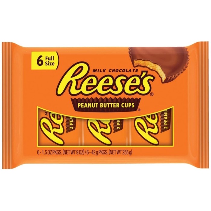 

REESE'S Cokelat Milk Chocolate Peanut Butter Cups Waffer Biscuit Choco