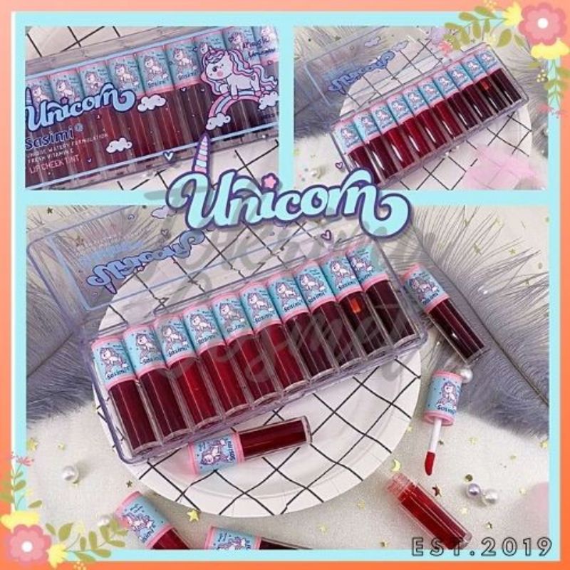 [DAPAT 10 PCS] Lip Tint mini Sasimi