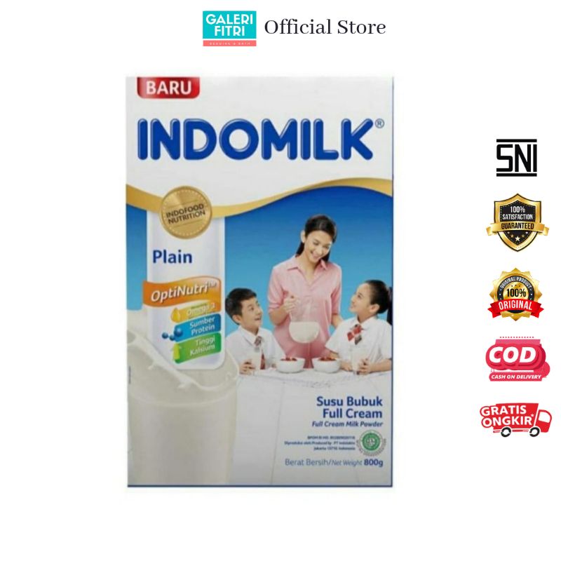 Susu Indomilk Full Cream 800 gram - Susu Indomilk - Susu Bubuk Indomilk - Susu Indomilk Full Cream -