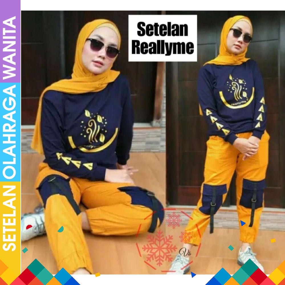 Setelan Baju Senam Baju Aerobic Baju Zumba Olahraga Panjang Muslim Army Rok Hijau leotard lengan p