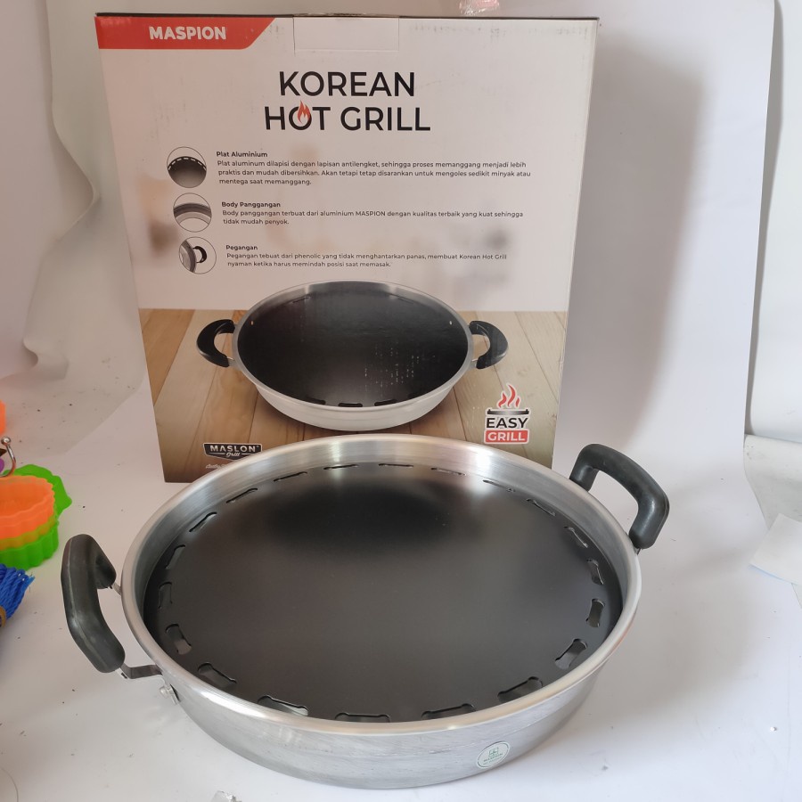 MASPION Panggangan Korea Hot Grill 33 cm PIK 33