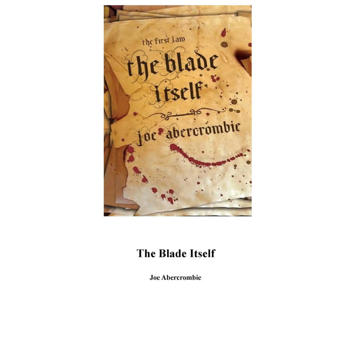 Novel Buku - Joe Abercrombie - First Law 1 The Blade Itself (2007)