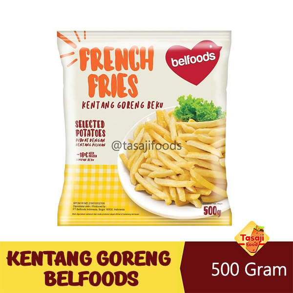 

Kentang Goreng 500 Gram - Belfoods / kentang goreng rasa