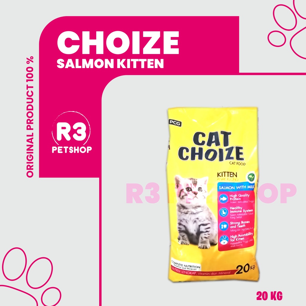 Makanan Kucing kering murah CAT CHOIZE 20kg All Varian ( EKSPEDISI )