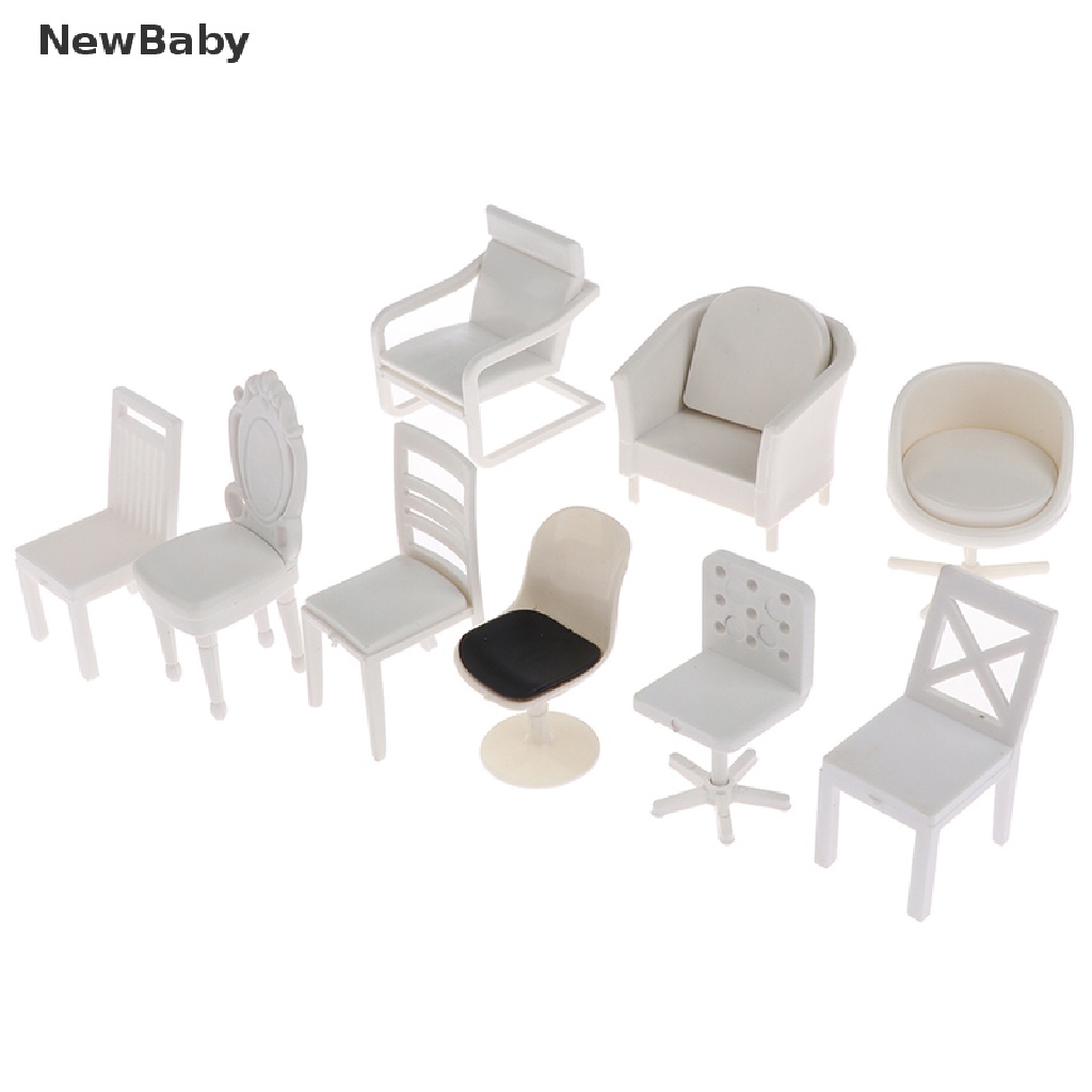 Newbaby Miniatur Kursi Sofa Skala 1: 20 Untuk Dekorasi Rumah Boneka