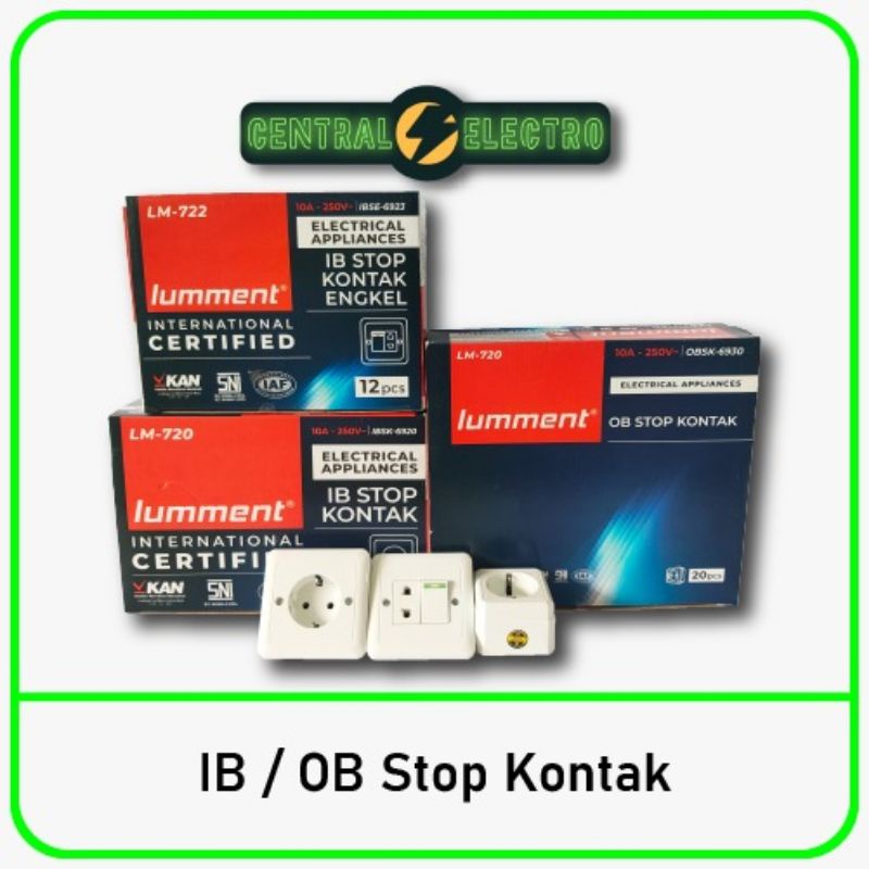 Ib / Ob Stop kontak SNI