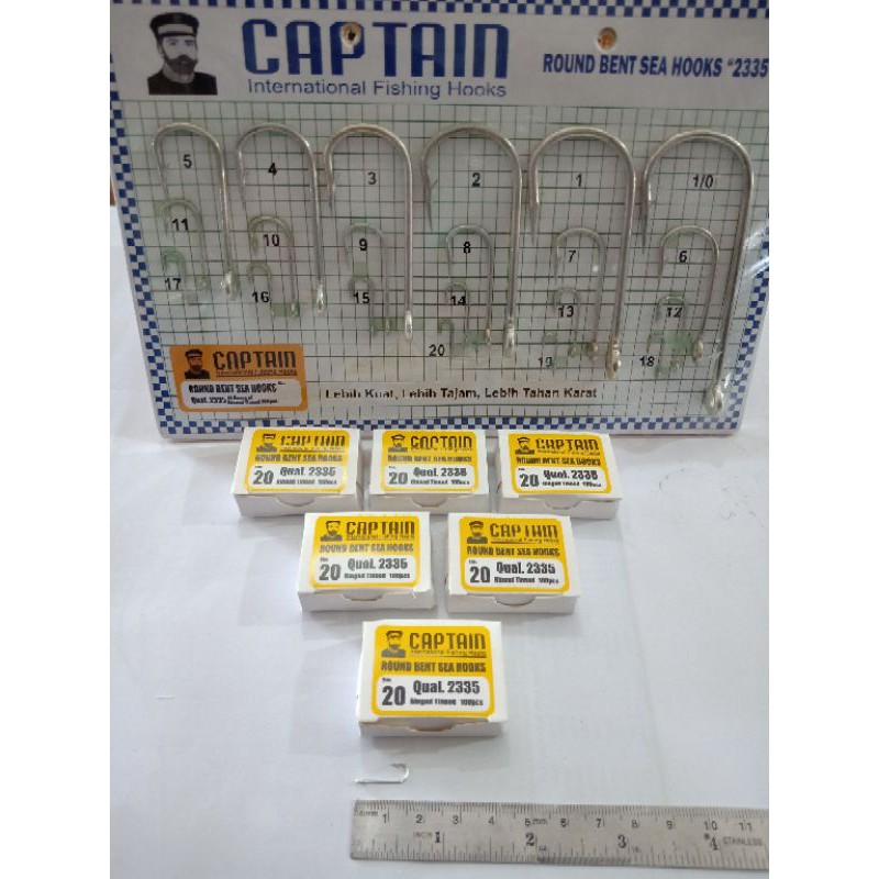 Pancing Captain 2335 Nomor 20 Mata Rawai (Kail Pancing)