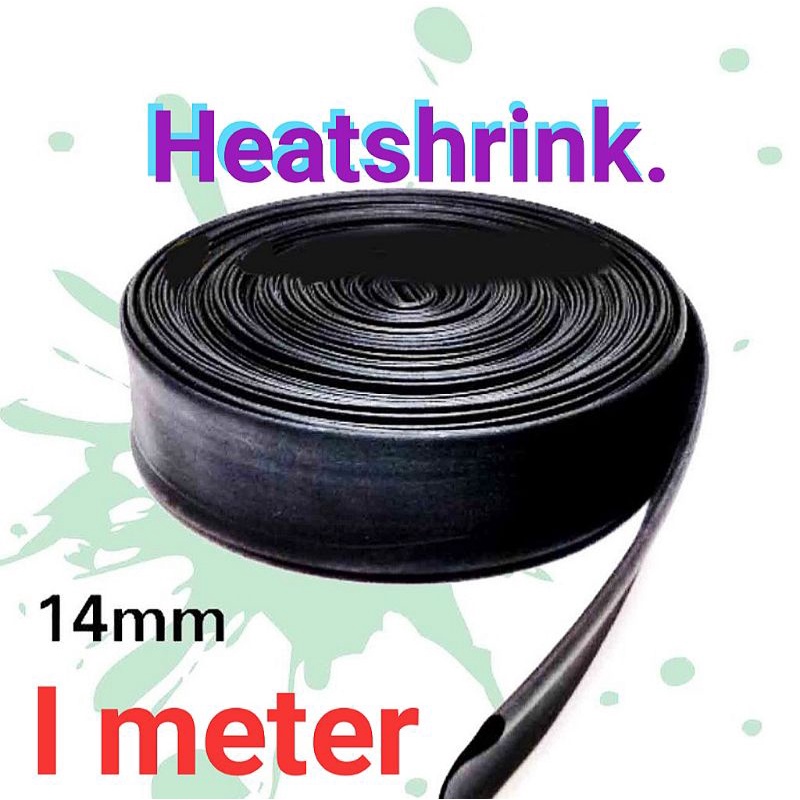 HEATSHRINK ISOLASI BAKAR 14 mm per METER