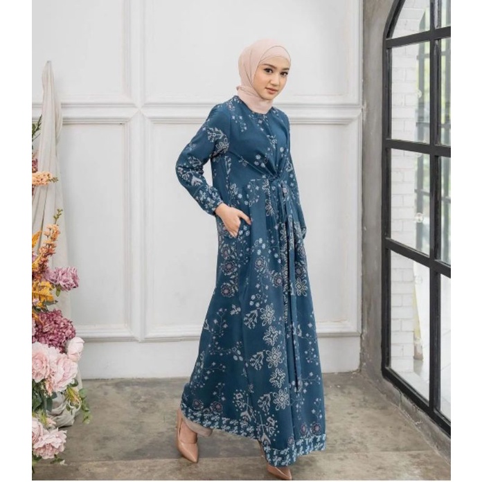Dahayu Dress NAVY by Geulis.id