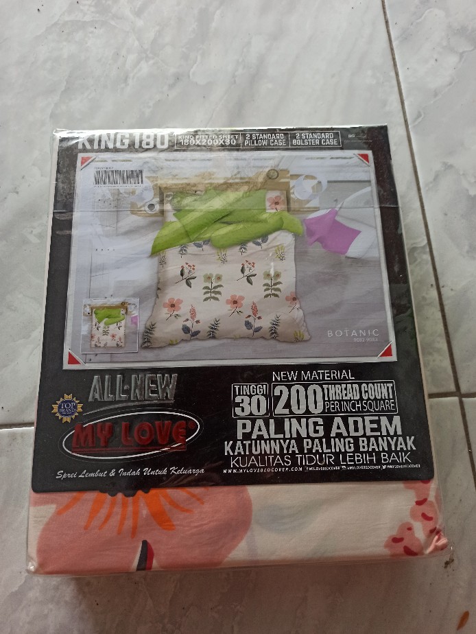 Sprei All New My Love 180x200 Tinggi 30 Motif Coastal Bohemian Canis Winter Triangle 180 King T30 Sp