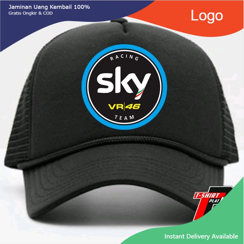 Topi SKY VR46 Team Trucker joeragants