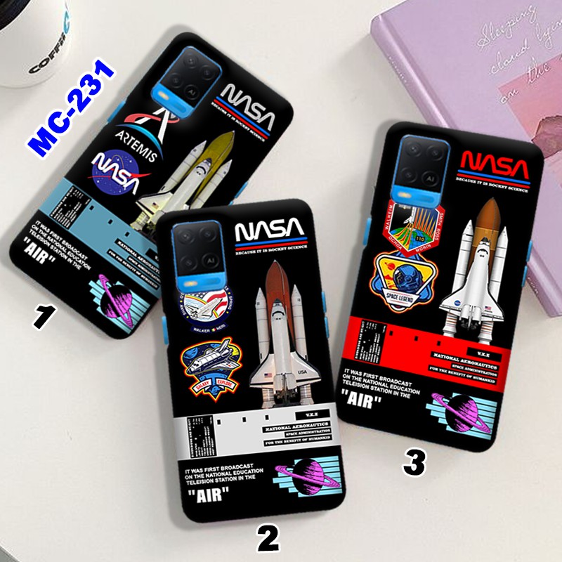 Case Motif Nasa-MC-231/Case Oppo A5S A7 A12 A3S A5 C1 A5 2020 A9 2020 A5s A12 A7  A3S A5 C1 A15 A16 