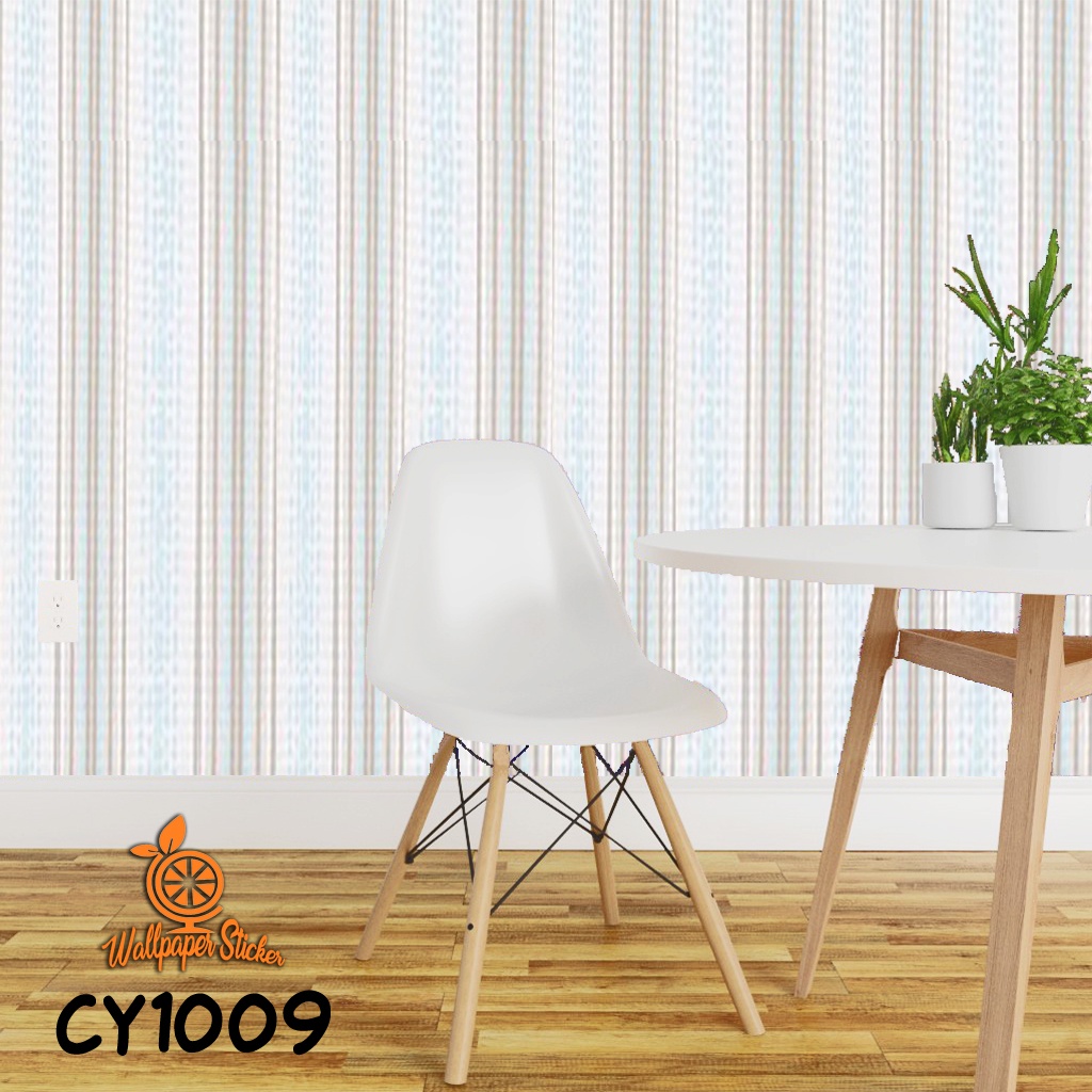 Wallpaper Dinding Kamar Tidur 3D Wallpaper Dinding Bermotif Simpel 45Cm X 9m WD