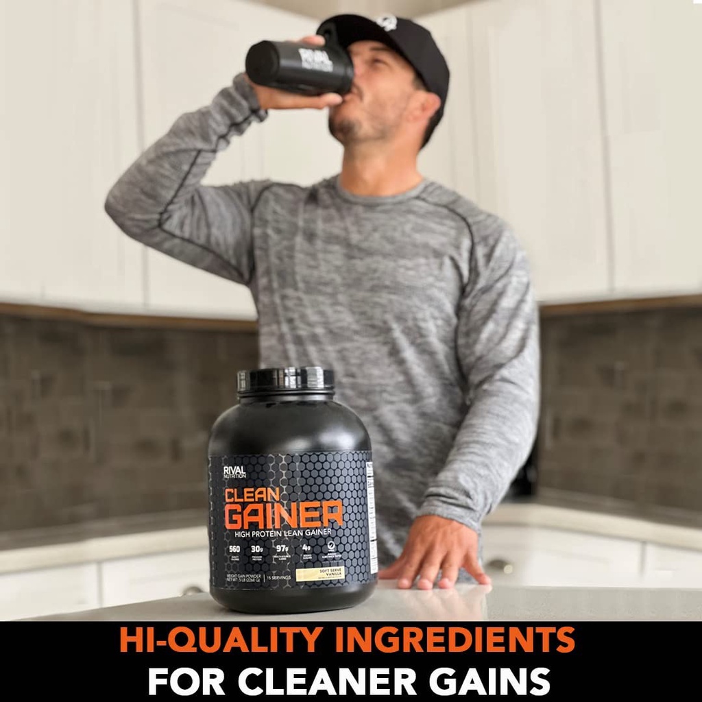 Rival Clean Gainer 5 Lb Protein Rival Gainer