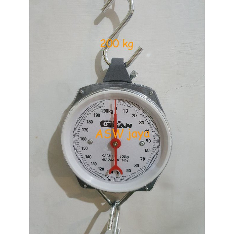 Timbangan Gantung Jarum 200 KG
