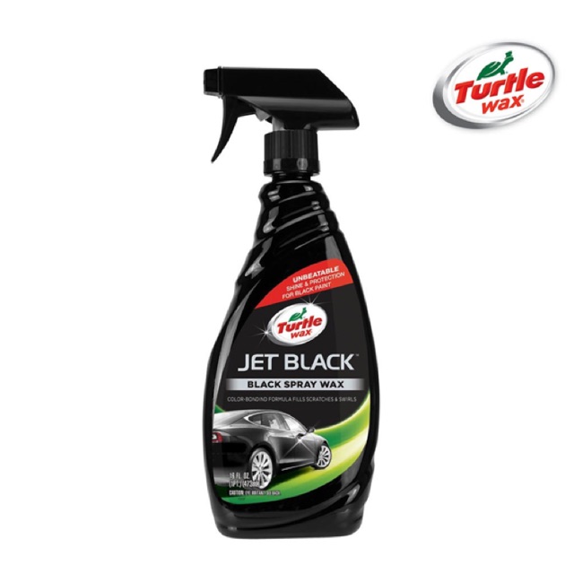 Turtle Wax Jet Black Spray Wax