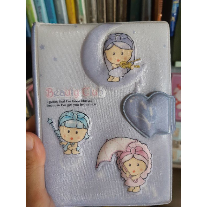 Orji purple beauty club made in korea rare diary langka organizer koleksi anak 90an pretty princess