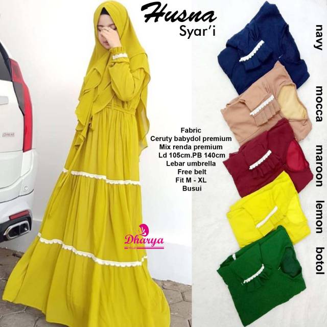 Husna syar'i set mewah