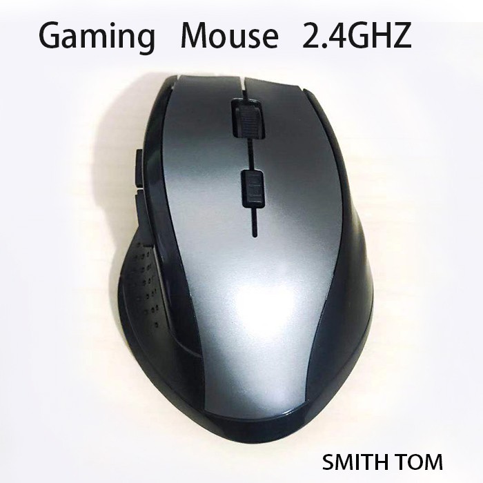 DPI WIRELESS GAMING MOUSE 2.4GHz Mirip FANTECH BLACK RED