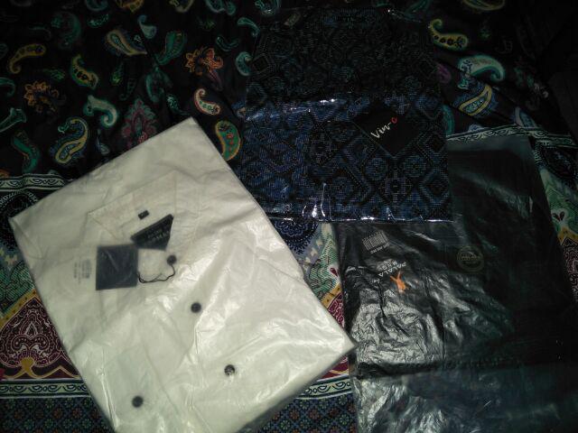 Ameliashop16 Long  Batik Diamond / Kemeja Batik Model Slimfit